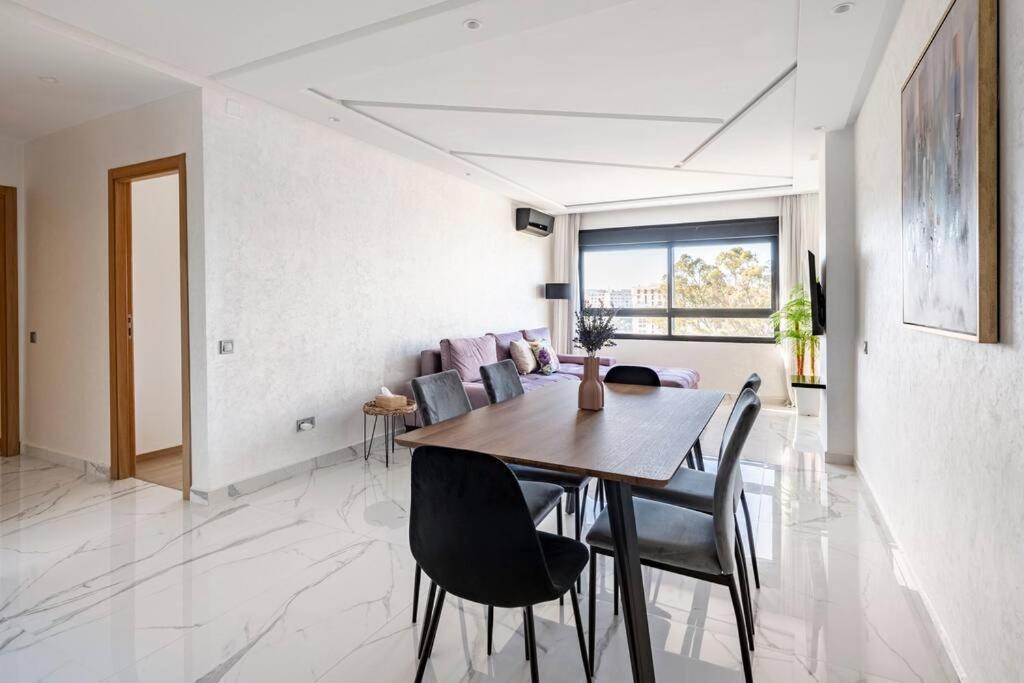 Superb & Sunny 2Br & 2Ba Apt. W/ Seaview, Malabata Tânger Exterior foto